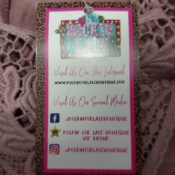 CY Mauve Boho Romantic Lace Flowy Sleeveless Modal Tunic Top - Picture 9 of 10